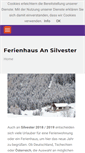 Mobile Screenshot of ferienhaus-silvester.com